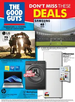 Preview of catalogue The Good Guys catalogue from shop The Good Guys valid 15/10/2026