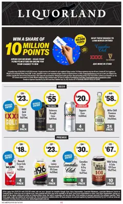 Preview of catalogue Liquorland catalogue from shop Liquorland valid 01/07/2026