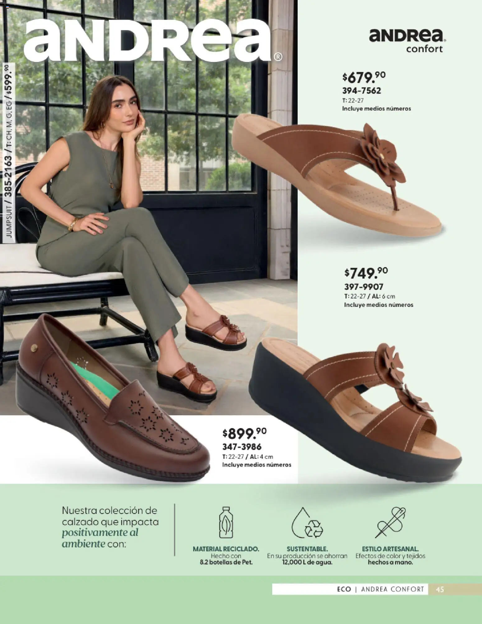 Vista previa las ofertas de la tienda Andrea - Andrea catálogo Calzado Confort desde el 23/08/2026 