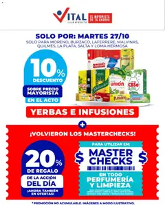 Vista previa del folleto de la tienda Vital válido desde el 27/10/2026 