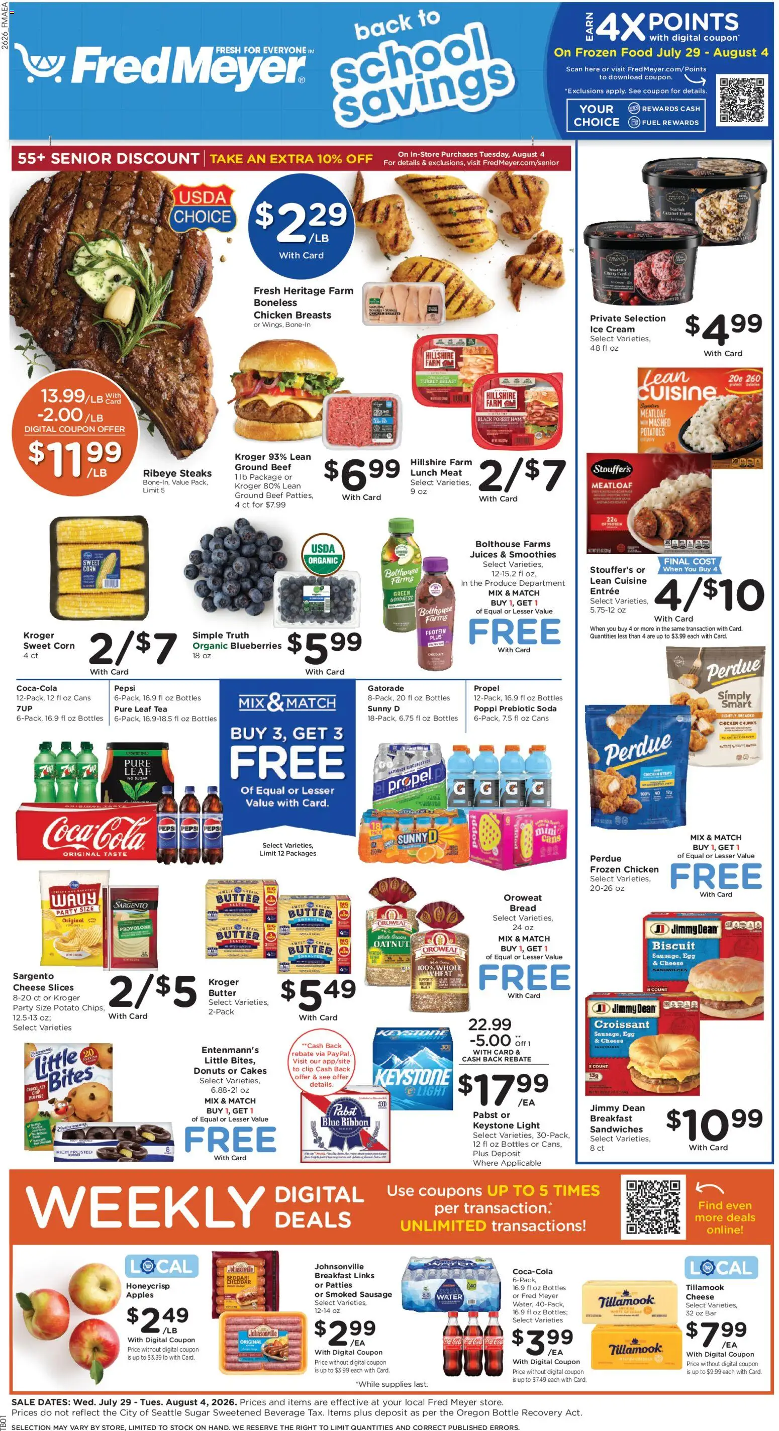 Ad Preview of Fred Meyer Fred Meyer Weekly Ad from 07/29/2026
