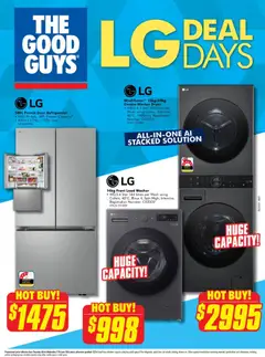 Preview of catalogue The Good Guys LG from shop The Good Guys valid 03/06/2026