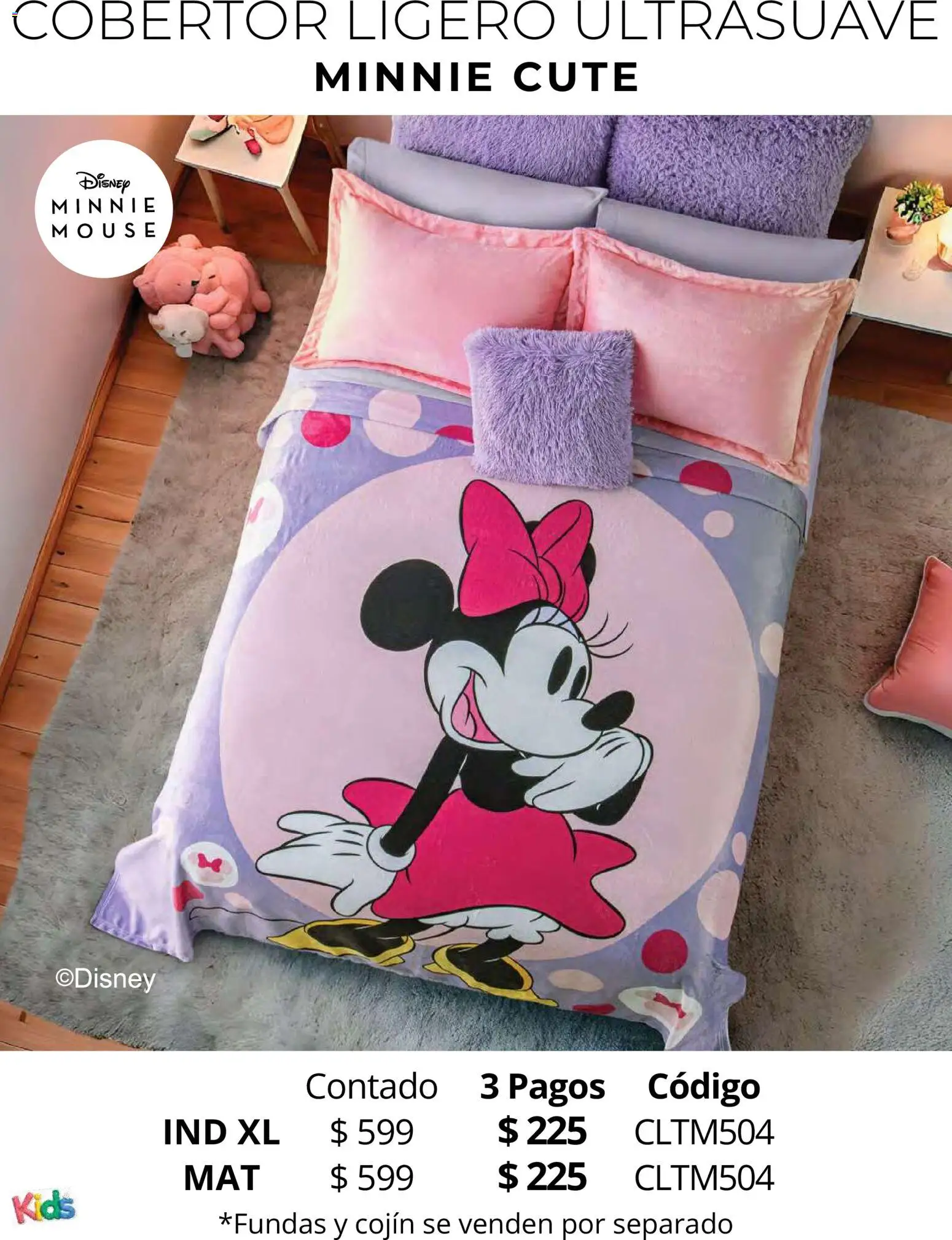 Vista previa las ofertas de la tienda Colchas Concord - Colchas Concord catálogo Kids desde el 01/05/2026 - Mouse, Cobertor