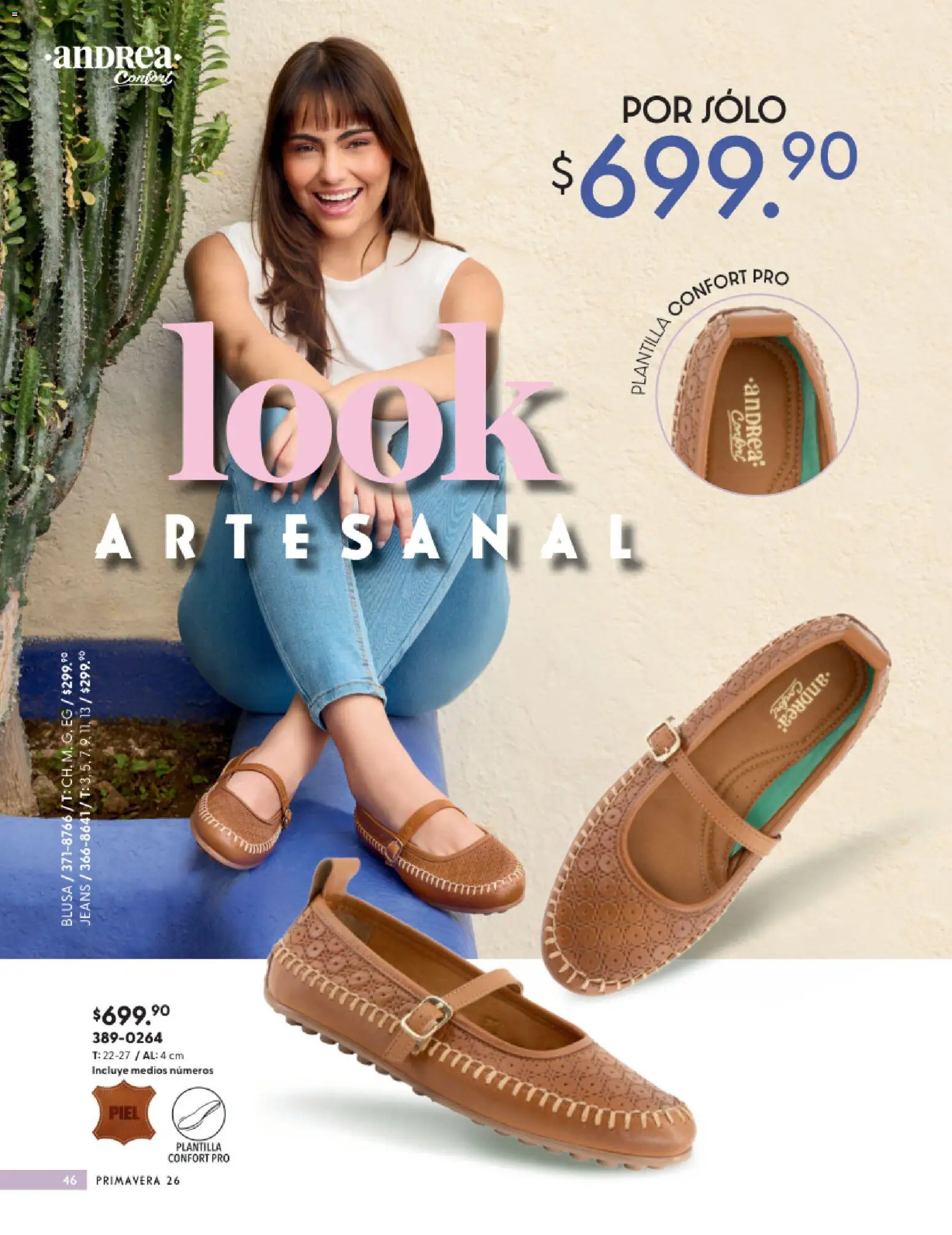 Vista previa las ofertas de la tienda Andrea - Catálogo Calzado Confort desde el 25/01/2026 