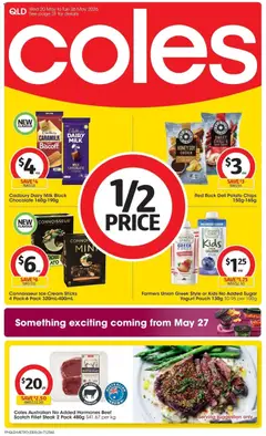 Preview of catalogue Coles catalogue QLD from shop Coles valid 19/05/2026
