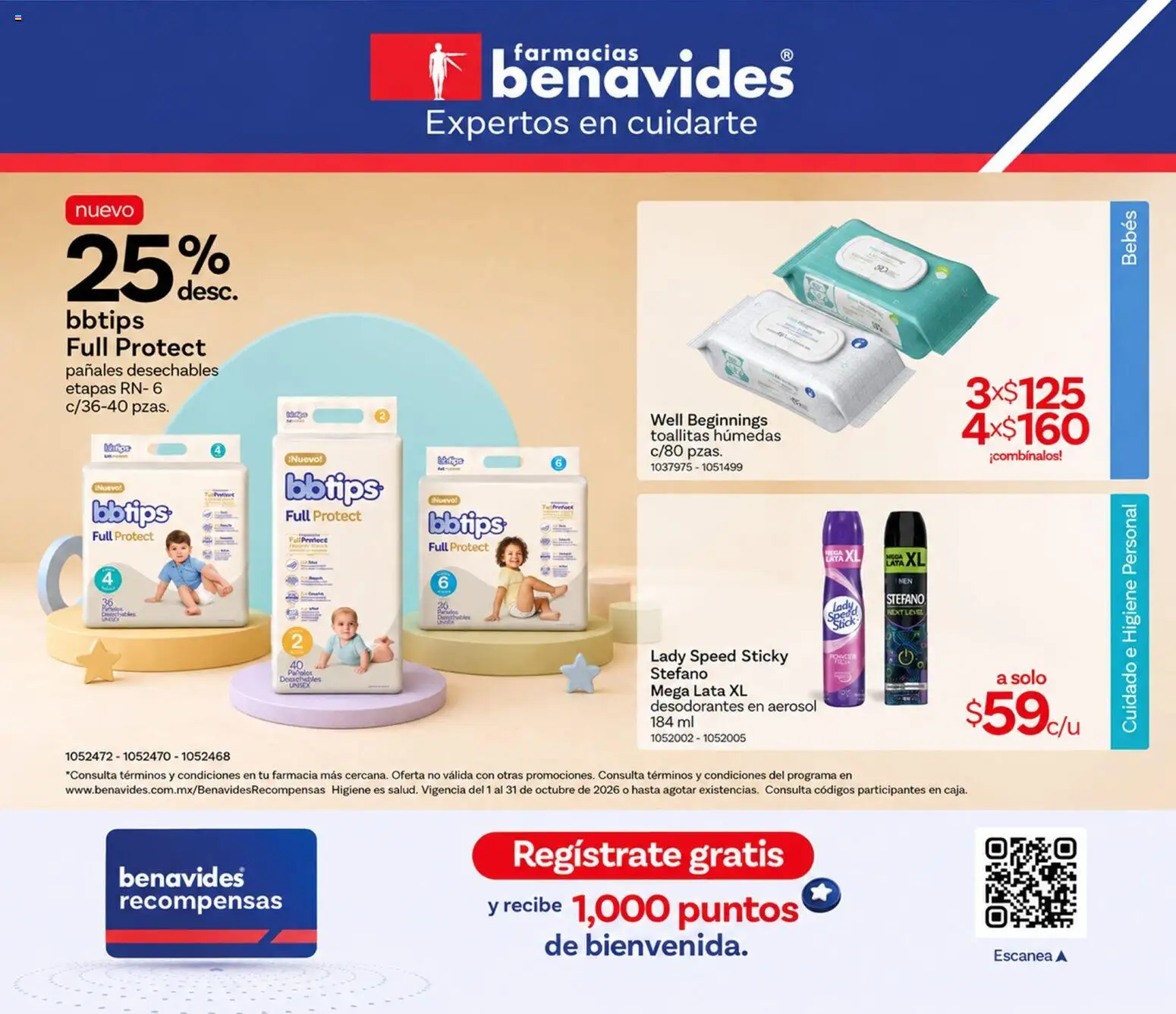 Vista previa las ofertas de la tienda Farmacia Benavides - Farmacia Benavides catálogo desde el 01/10/2026 