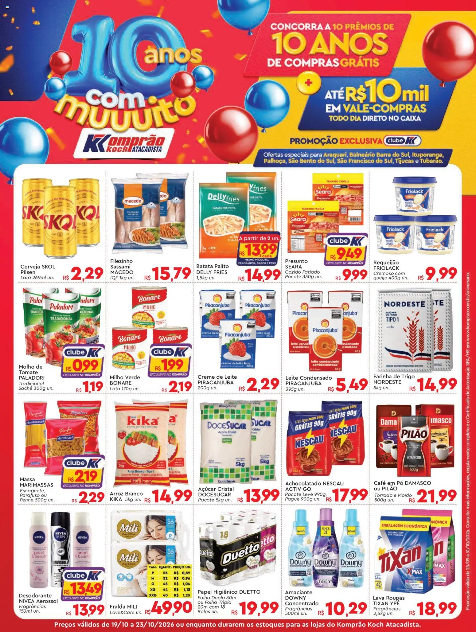 Pré-Visualização do folheto "Komprao Atacadista - Ofertas da semana" da loja Komprao Atacadista válido a partir de 19/10/2026