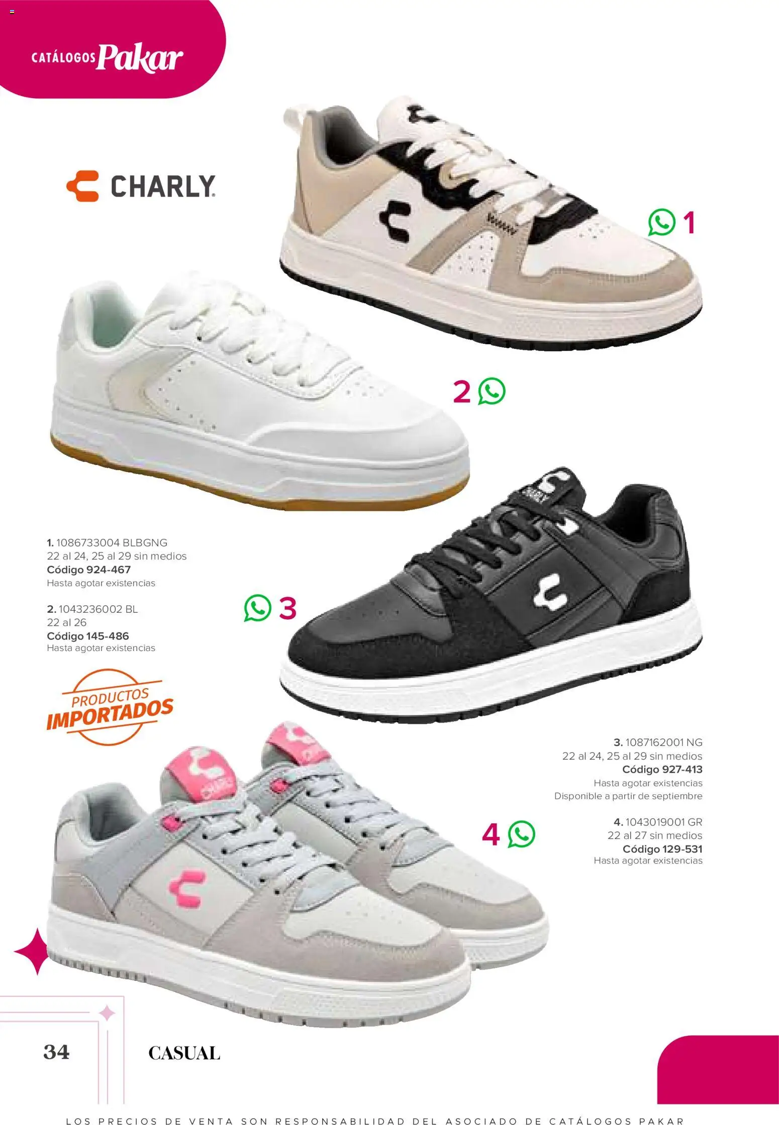 Vista previa las ofertas de la tienda SC Pakar - SC Pakar catálogo Casual desde el 31/07/2026 