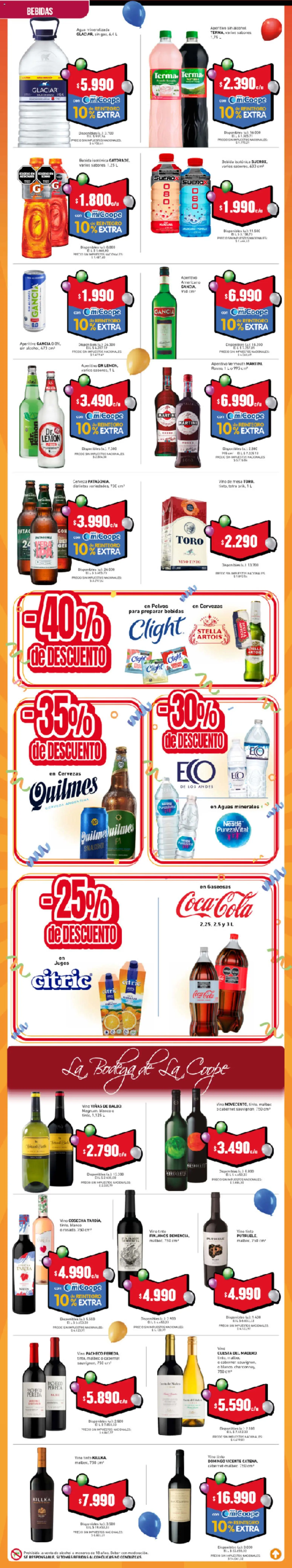 Vista previa del folleto de la tienda Cooperativa Obrera válido desde el 01/10/2026 