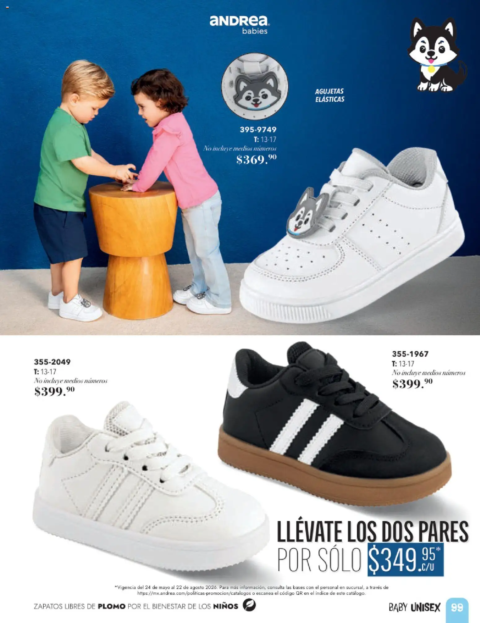 Vista previa las ofertas de la tienda Andrea - Andrea catálogo Infantil Baby desde el 24/05/2026 - Zapatos