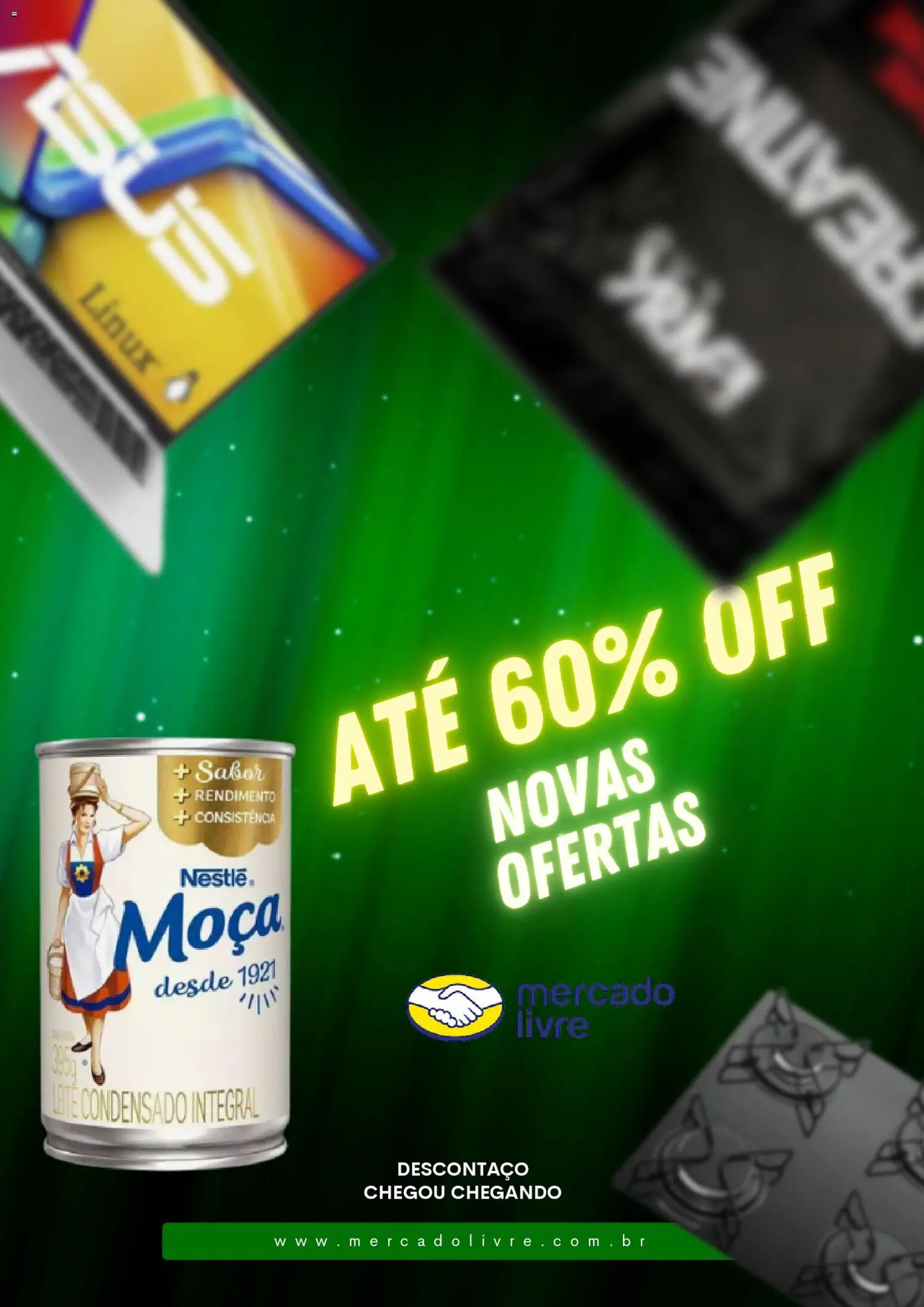 Pré-Visualização do folheto "Mercado Livre - Ofertas atuais" da loja Mercado Livre válido a partir de 05/06/2026