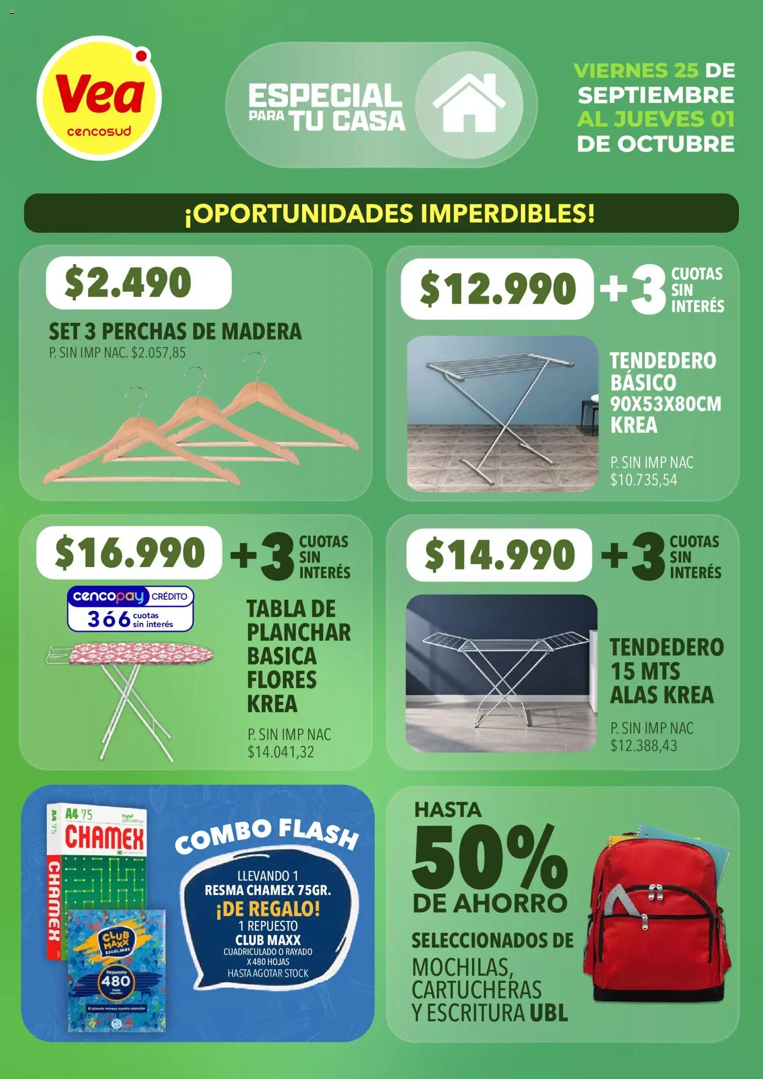 Vista previa del folleto de la tienda Vea válido desde el 25/09/2026 