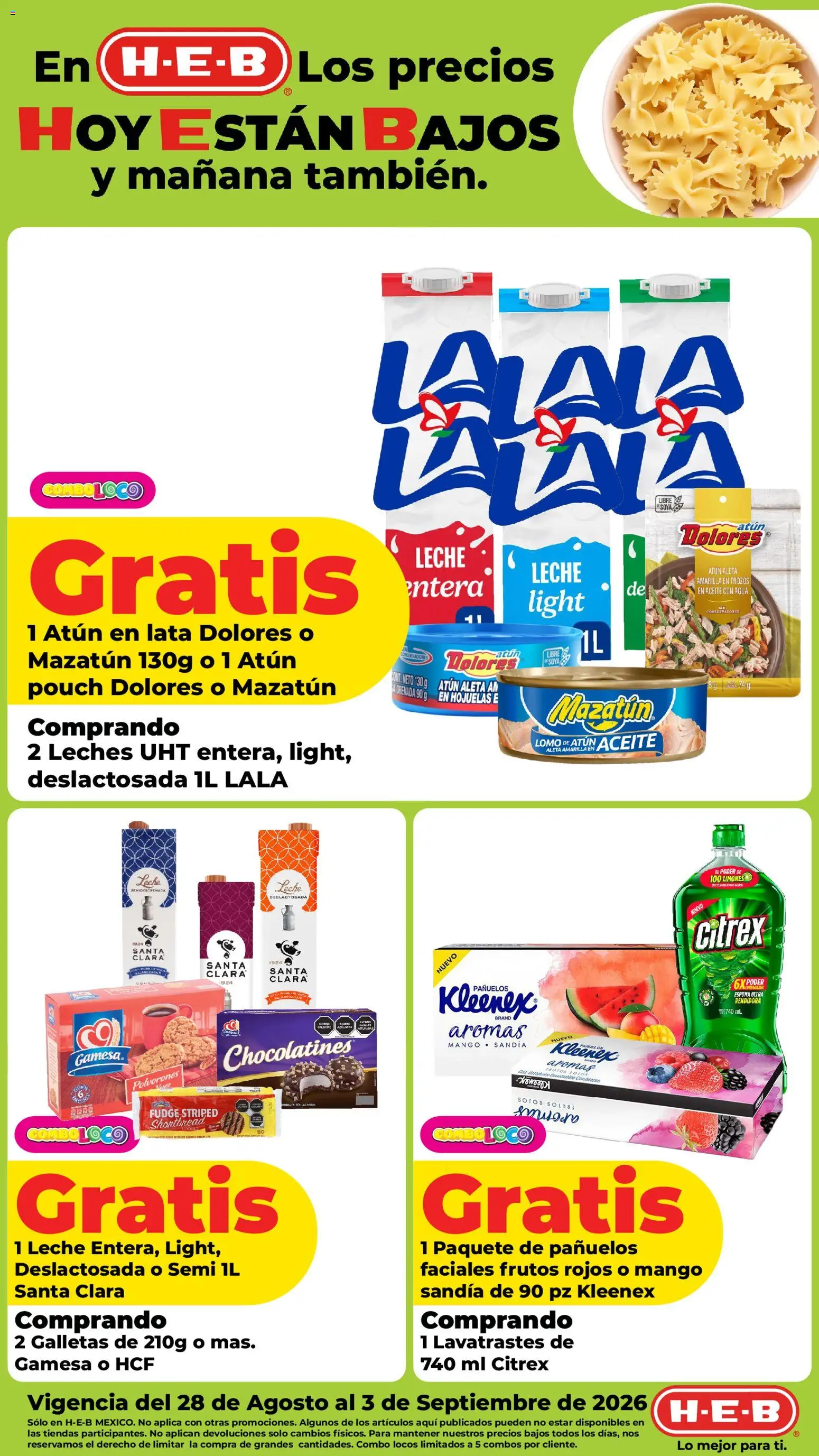 Vista previa las ofertas de la tienda H-E-B - H-E-B folleto desde el 28/08/2026 