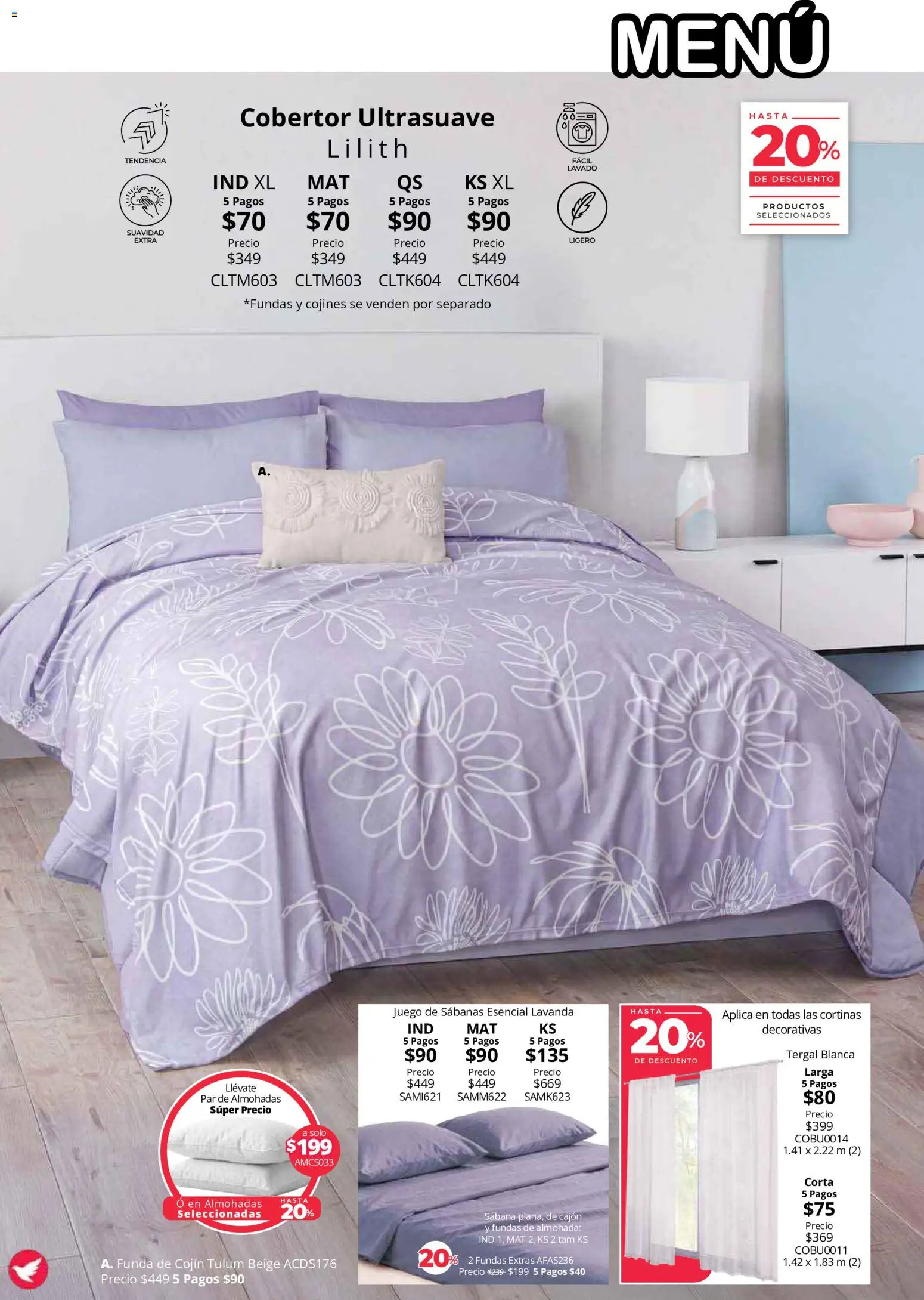 Vista previa las ofertas de la tienda Colchas Concord - Colchas Concord catálogo Colección Cobertor desde el 01/08/2026 