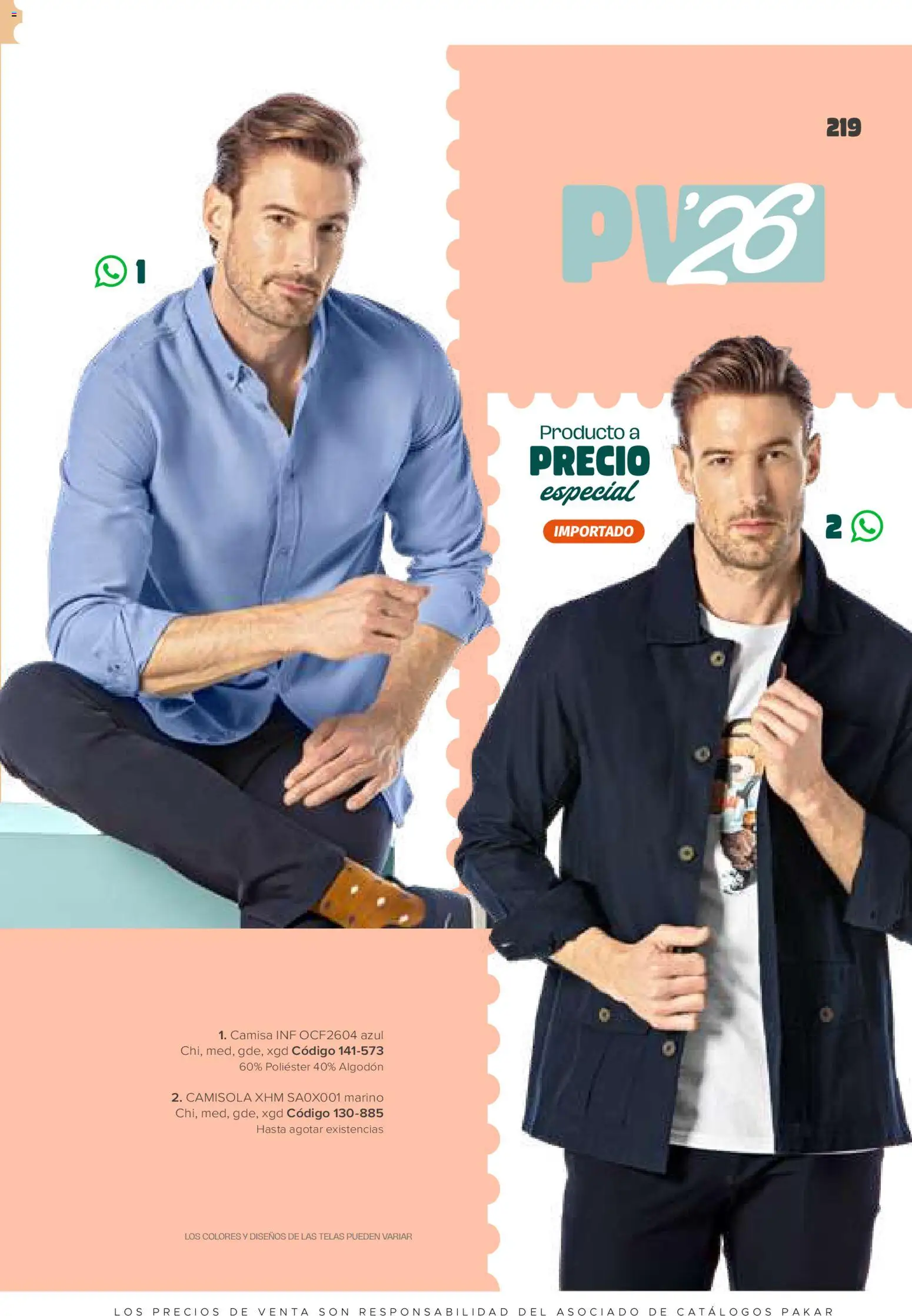 Vista previa las ofertas de la tienda SC Pakar - Catálogo Ropa desde el 30/01/2026 