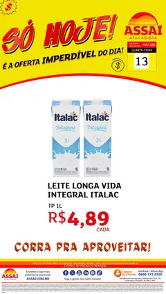 Pré-Visualização do folheto "Assaí Atacadista ofertas - TO" da loja Assaí Atacadista válido a partir de 13/05/2026