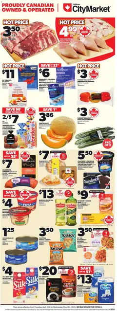 Un aperçu du dépliant Loblaws flyer - AB du magasin Loblaws est valide à partir 30 avr. 2026
