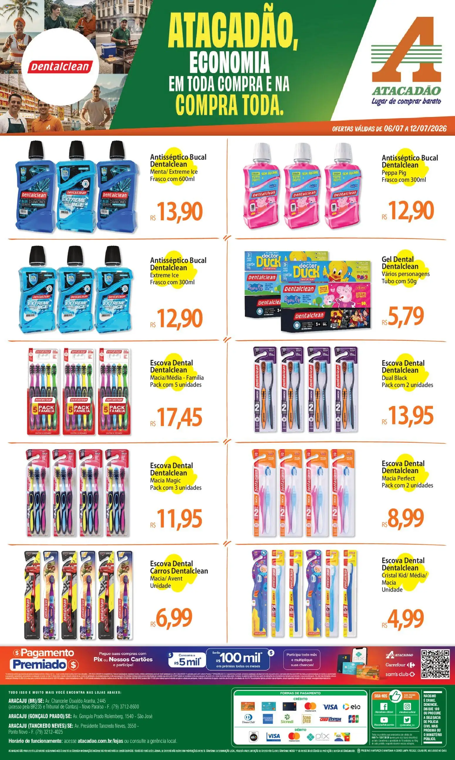 Pré-Visualização do folheto "Atacadão ofertas - SE" da loja Atacadão válido a partir de 06/07/2026