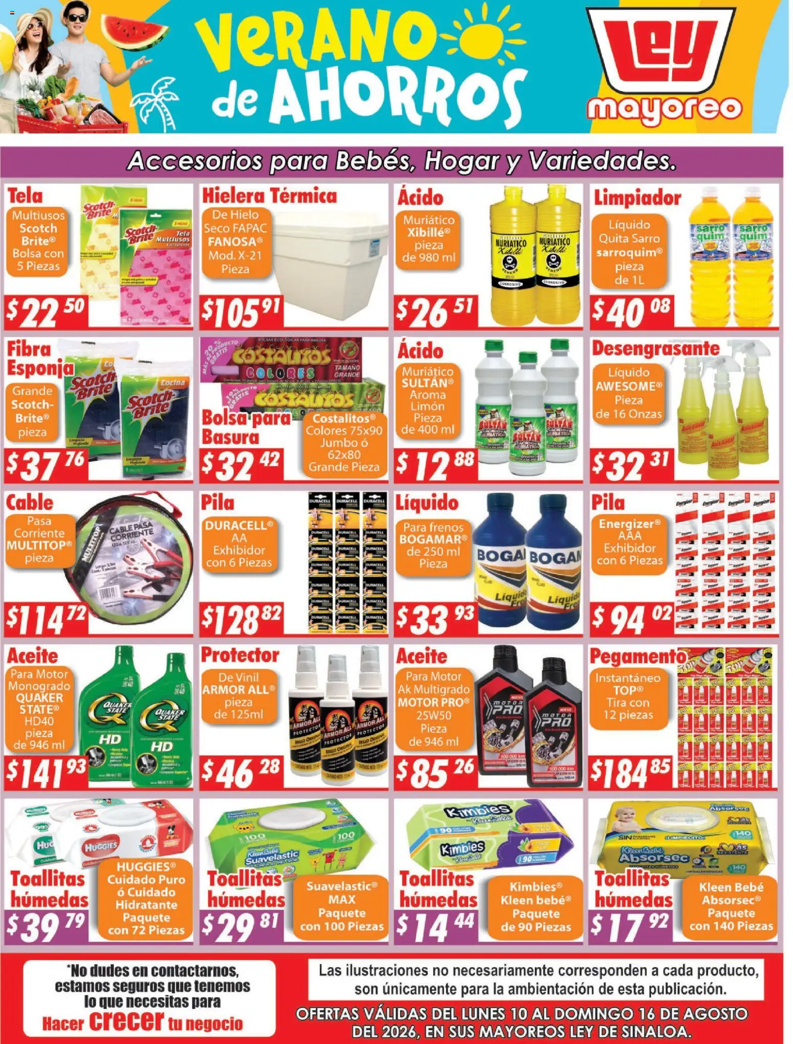 Vista previa las ofertas de la tienda Casa Ley - Casa Ley folleto Sinaloa desde el 10/08/2026 