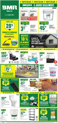 Un aperçu du dépliant BMR weekly flyer / circulaire du magasin BMR est valide à partir 2 juill. 2026