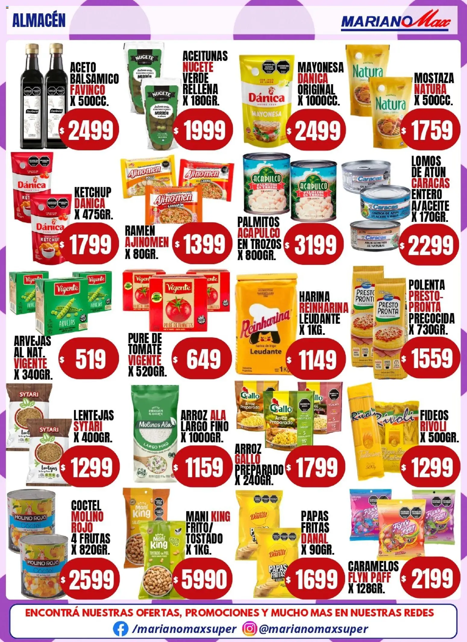 Vista previa del folleto de la tienda Mariano Max válido desde el 04/08/2026 