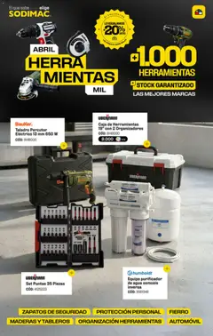 Folleto de la tienda Sodimac válido desde el 02.04.2026 