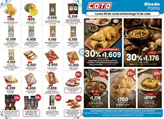 Vista previa del folleto de la tienda Coto válido desde el 29/06/2026 
