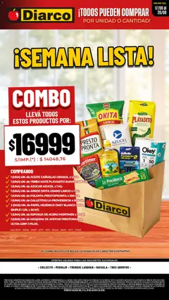 Vista previa del folleto de la tienda Diarco válido desde el 17/08/2026 
