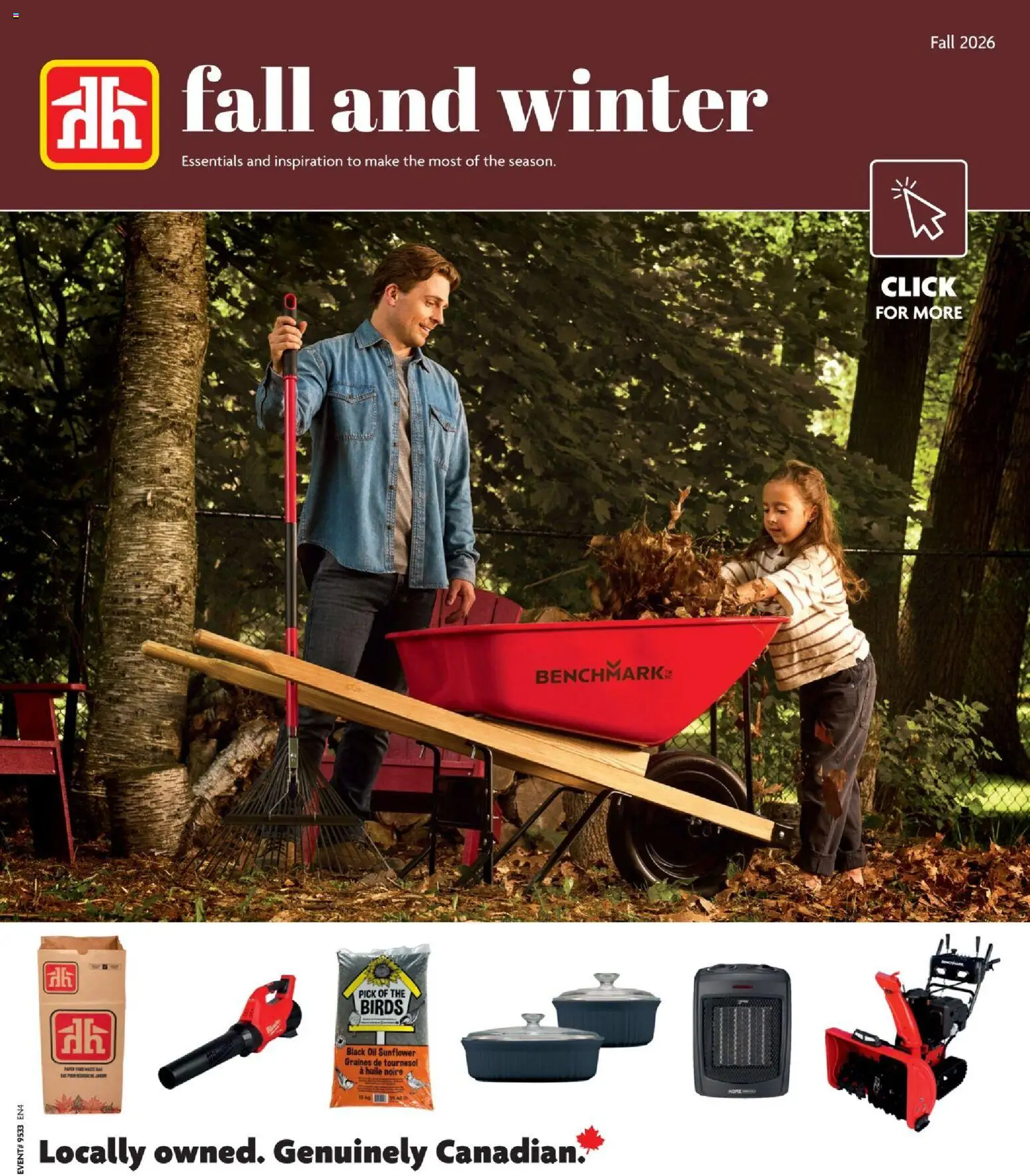 Preview of leaflet Home Hardware flyer - Fall and Winter from shop Home Hardware is valid from Aug 13, 2026