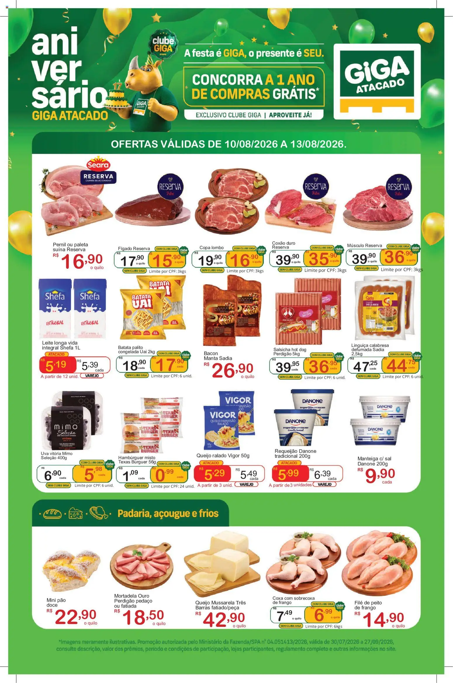 Pré-Visualização do folheto "GIGA Atacado - Ofertas da semana" da loja GIGA Atacado válido a partir de 10/08/2026
