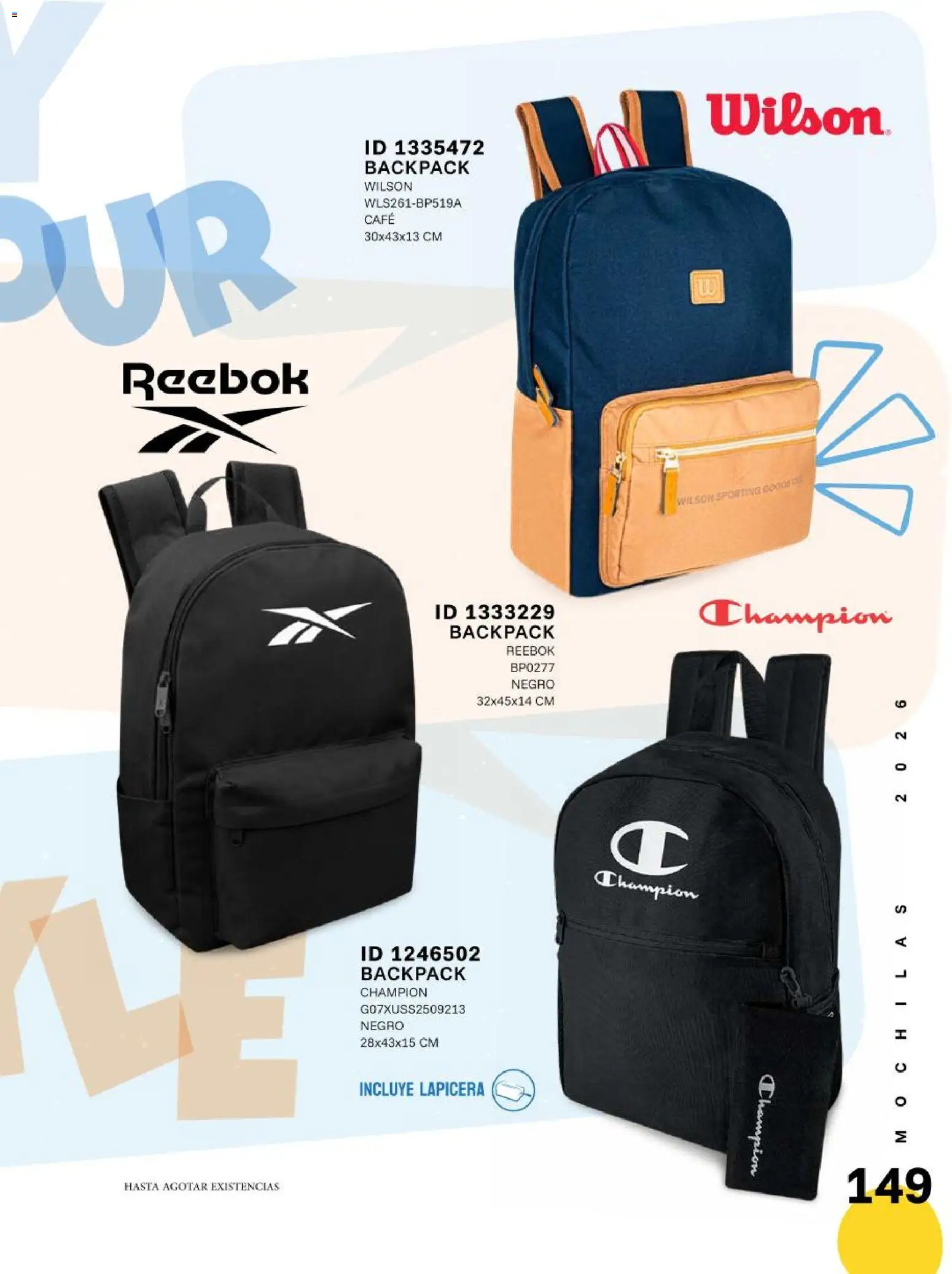 Vista previa las ofertas de la tienda Price Shoes - Price Shoes catálogo Mochilas desde el 12/06/2026 