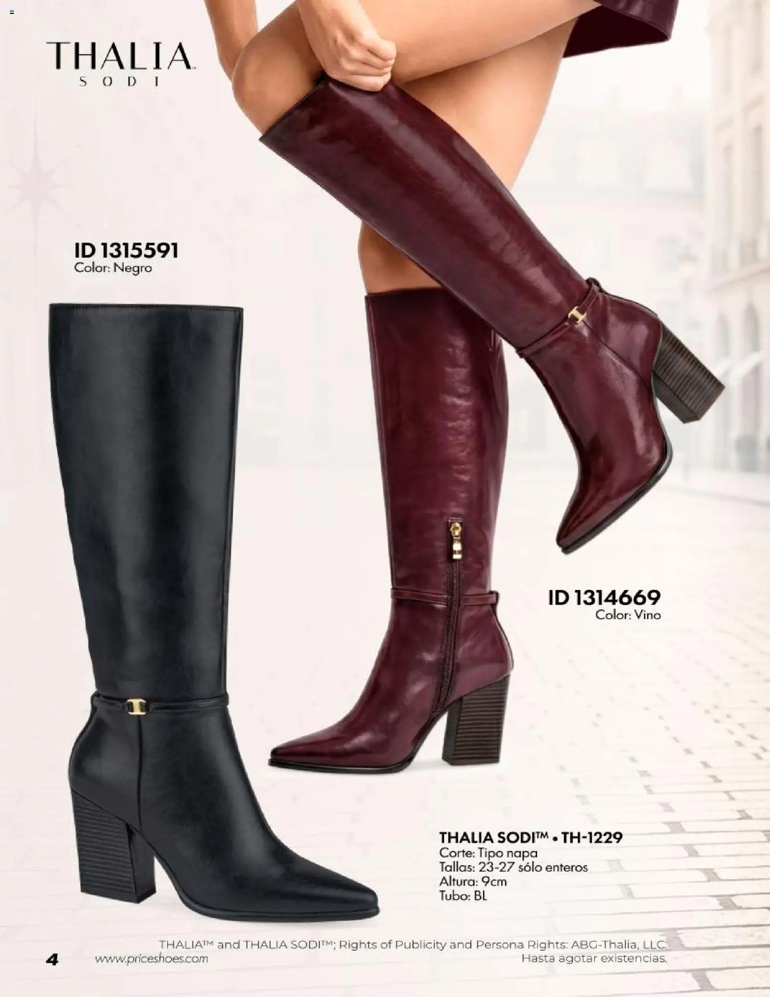 Vista previa las ofertas de la tienda Price Shoes - Price Shoes catálogo Thalia desde el 20/10/2026 
