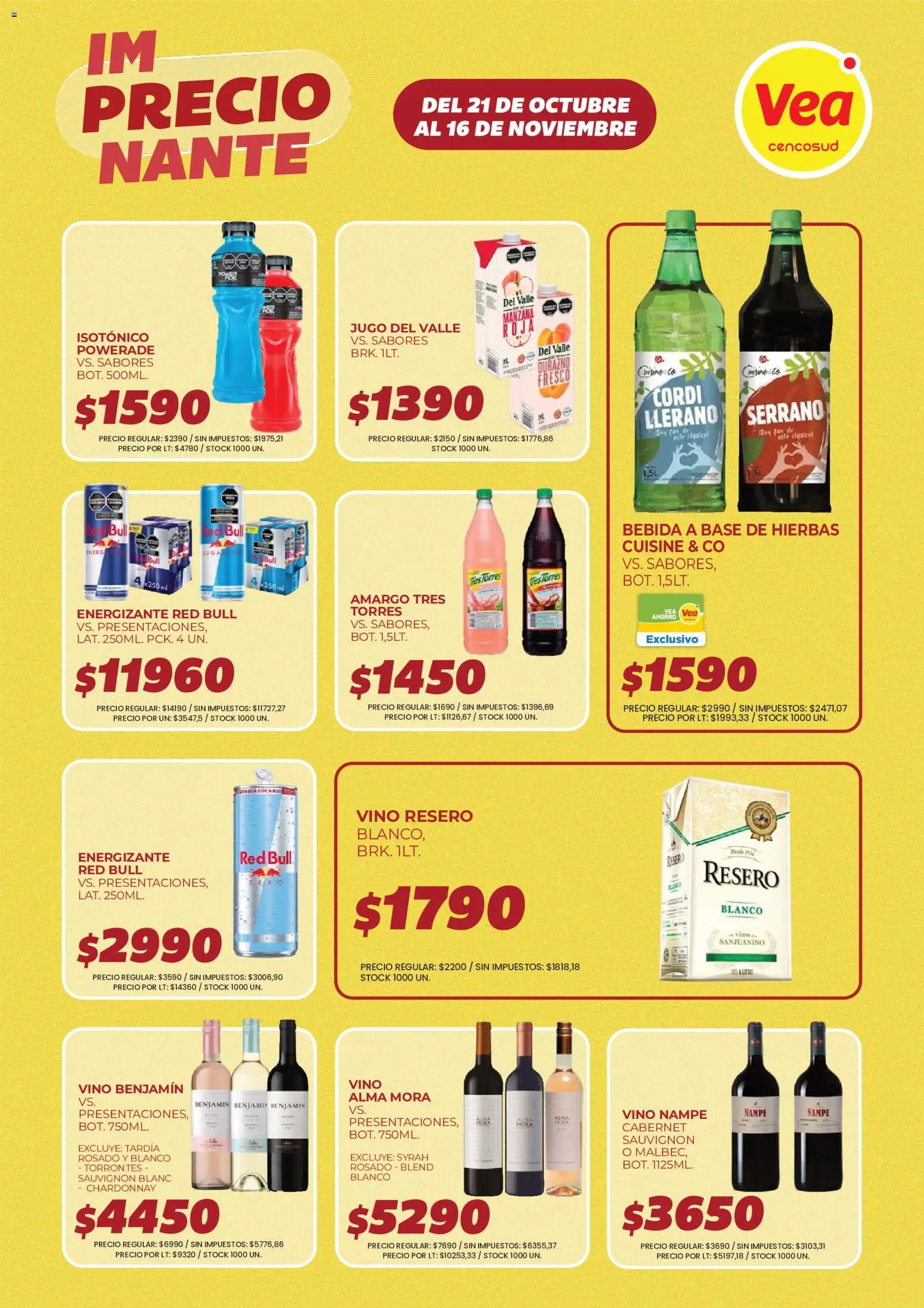 Vista previa del folleto de la tienda Vea válido desde el 21/10/2026 