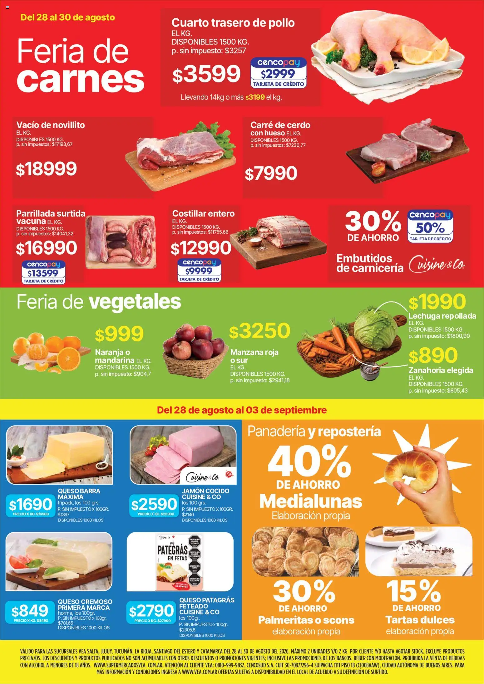 Vista previa del folleto de la tienda Vea válido desde el 28/08/2026 