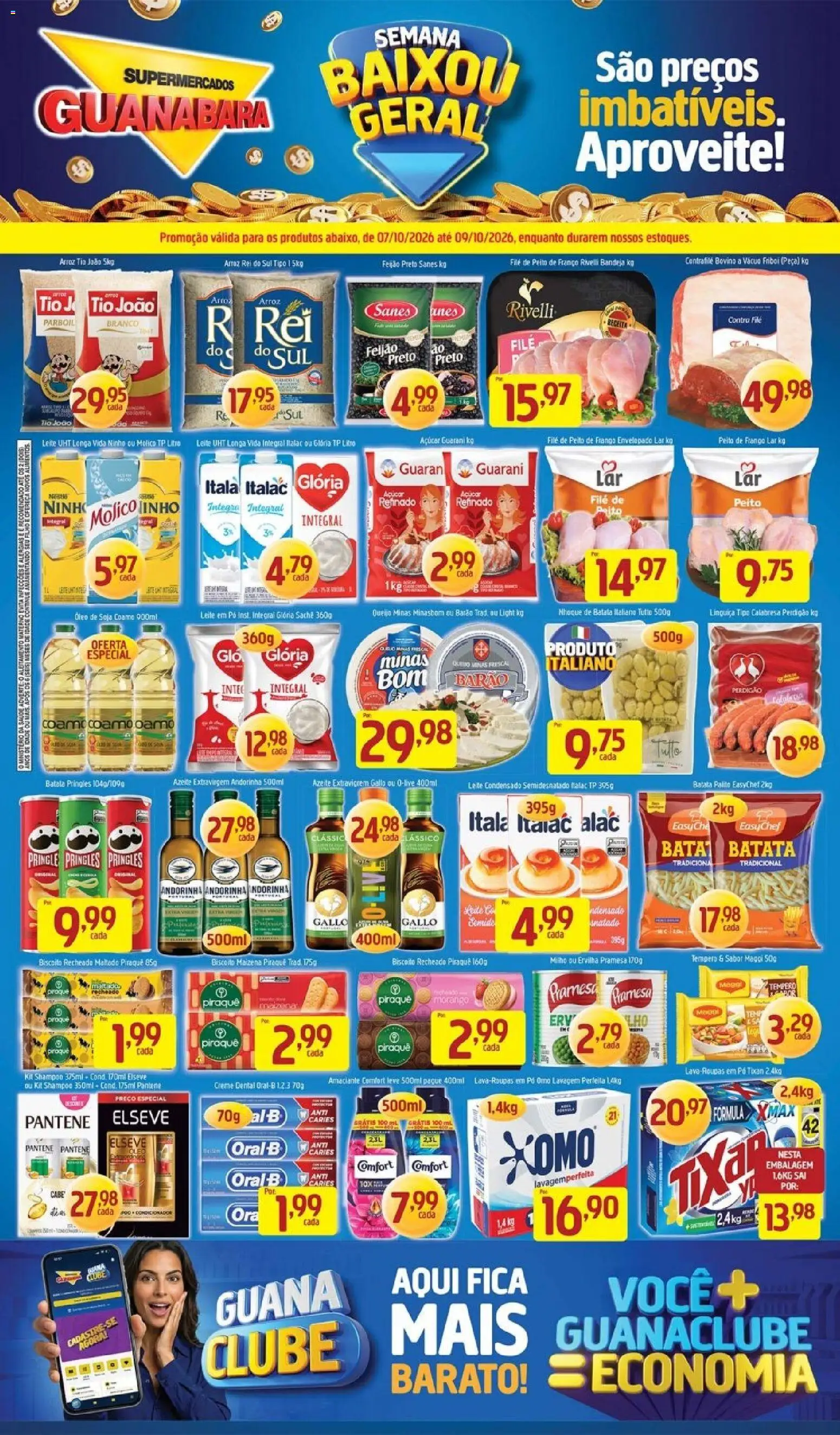 Pré-Visualização do folheto "Guanabara promoção" da loja Supermercados Guanabara válido a partir de 07/10/2026