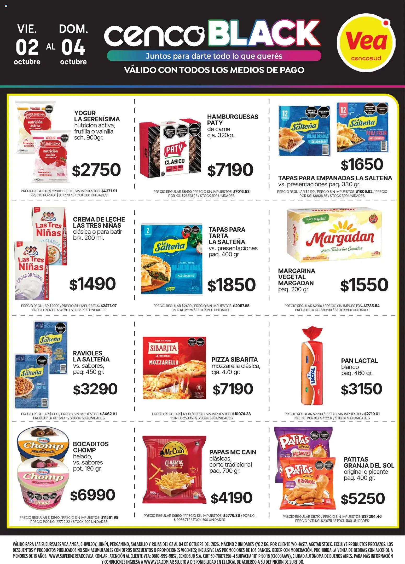 Vista previa del folleto de la tienda Vea válido desde el 02/10/2026 