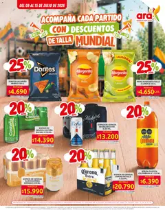  Vista previa del prospecto Ara catálogo Ahorra con precios bajos y ofertas del almacen Ara válida del 09/07/2026 al 15/07/2026