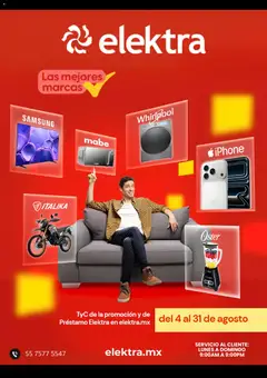 Vista previa las ofertas de la tienda Elektra - Elektra catálogo desde el 04/08/2026 
