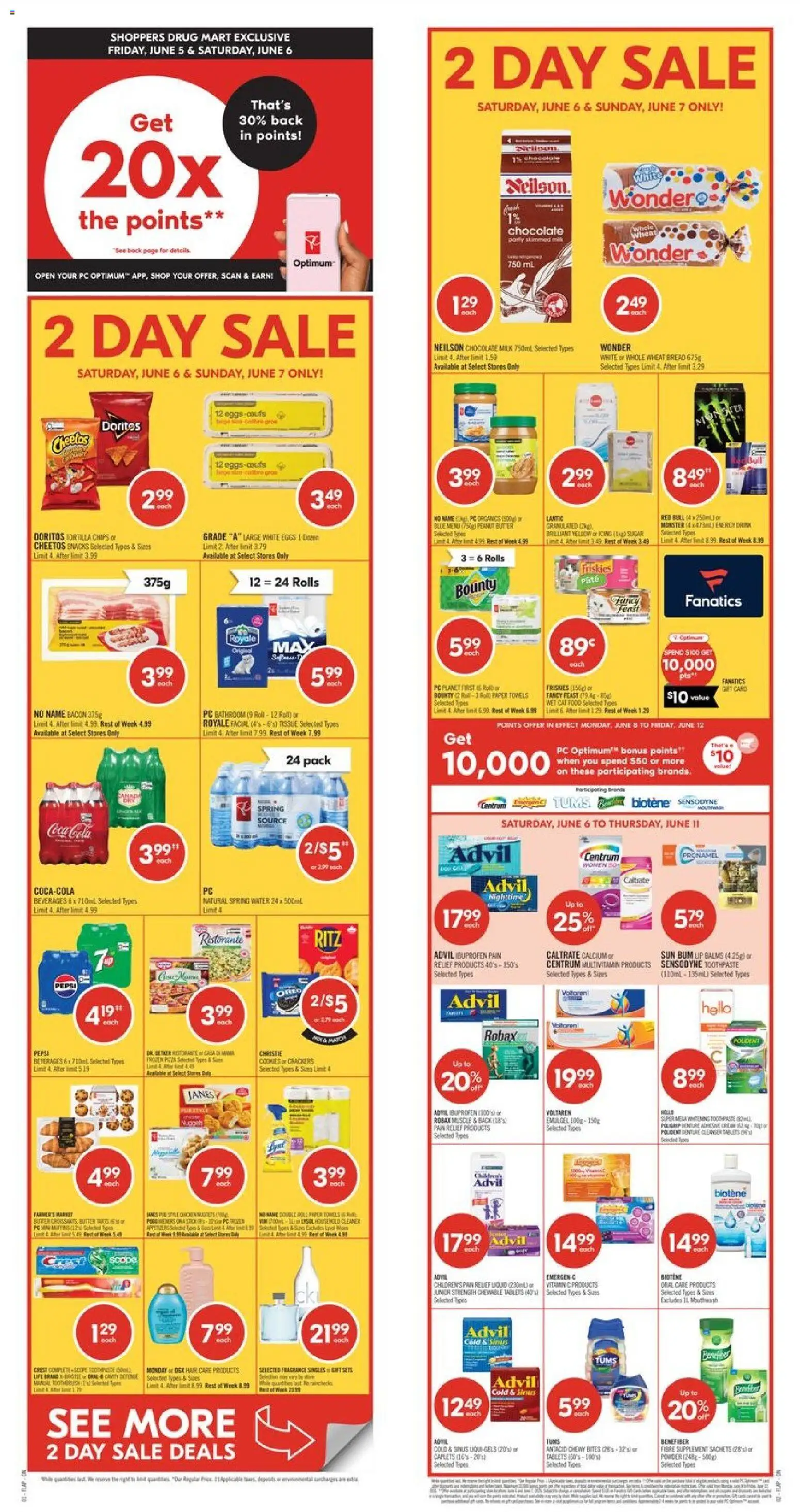Preview of leaflet Shoppers weekly flyer / circulaire from shop Shoppers is valid from Jun 05, 2026