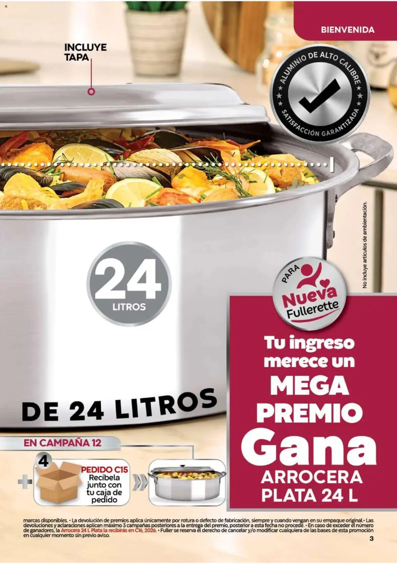 Vista previa las ofertas de la tienda Fuller - Fuller Gana Más 12 2026 desde el 16/09/2026 