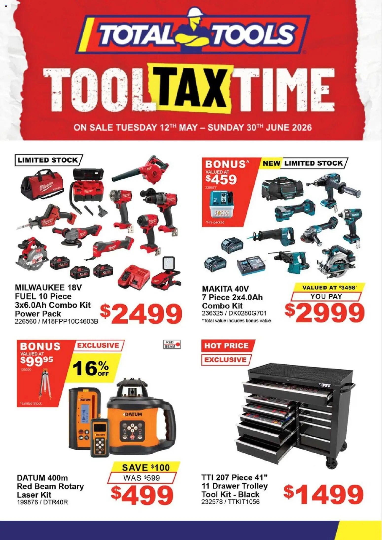 Preview of catalogue Total Tools catalogue from shop Total Tools valid 12/05/2026