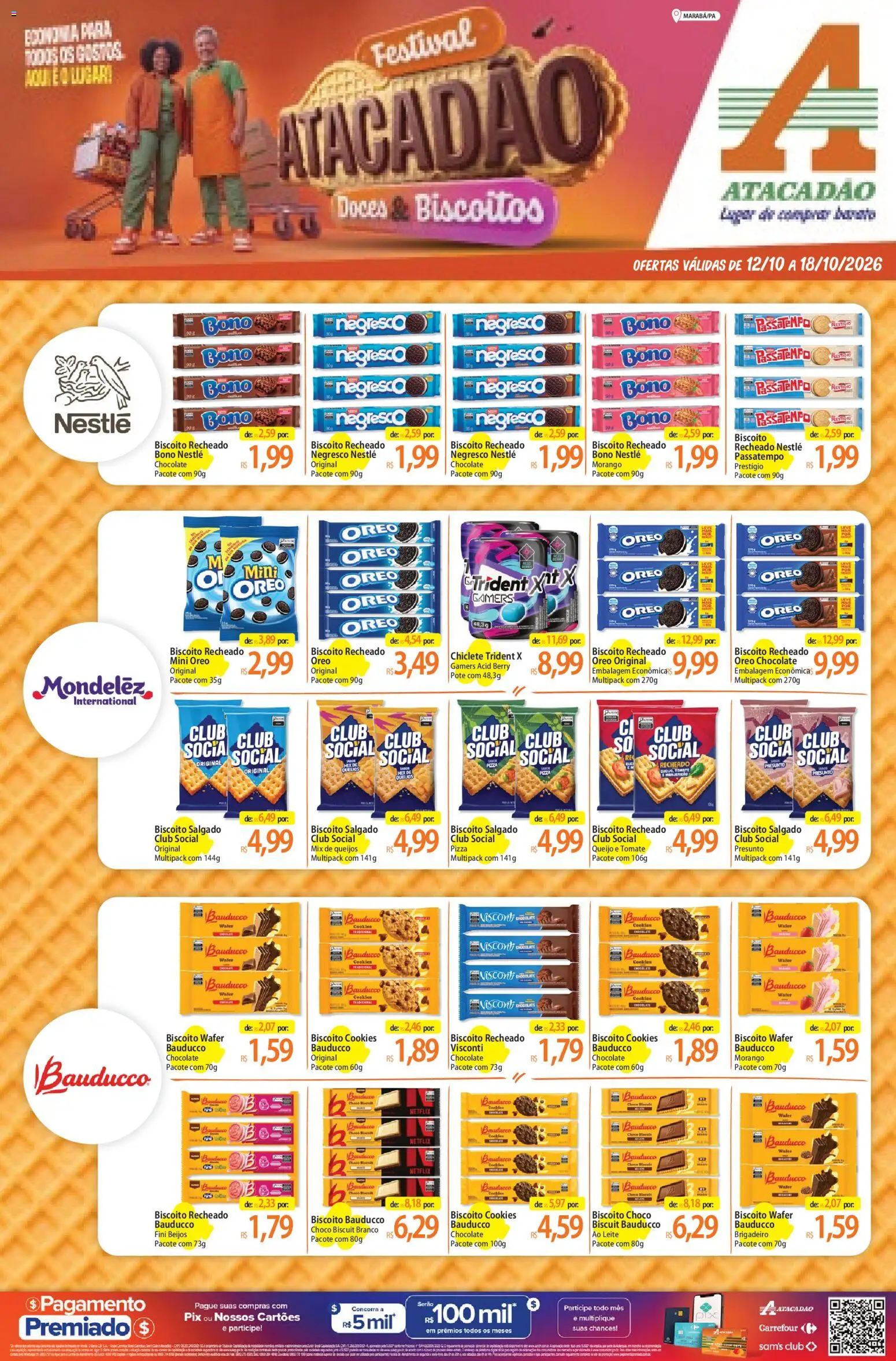 Pré-Visualização do folheto "Atacadão ofertas - PA" da loja Atacadão válido a partir de 12/10/2026
