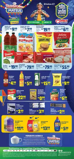 Pré-Visualização do folheto "Mateus ofertas Trasformador" da loja Mateus válido a partir de 01/06/2026