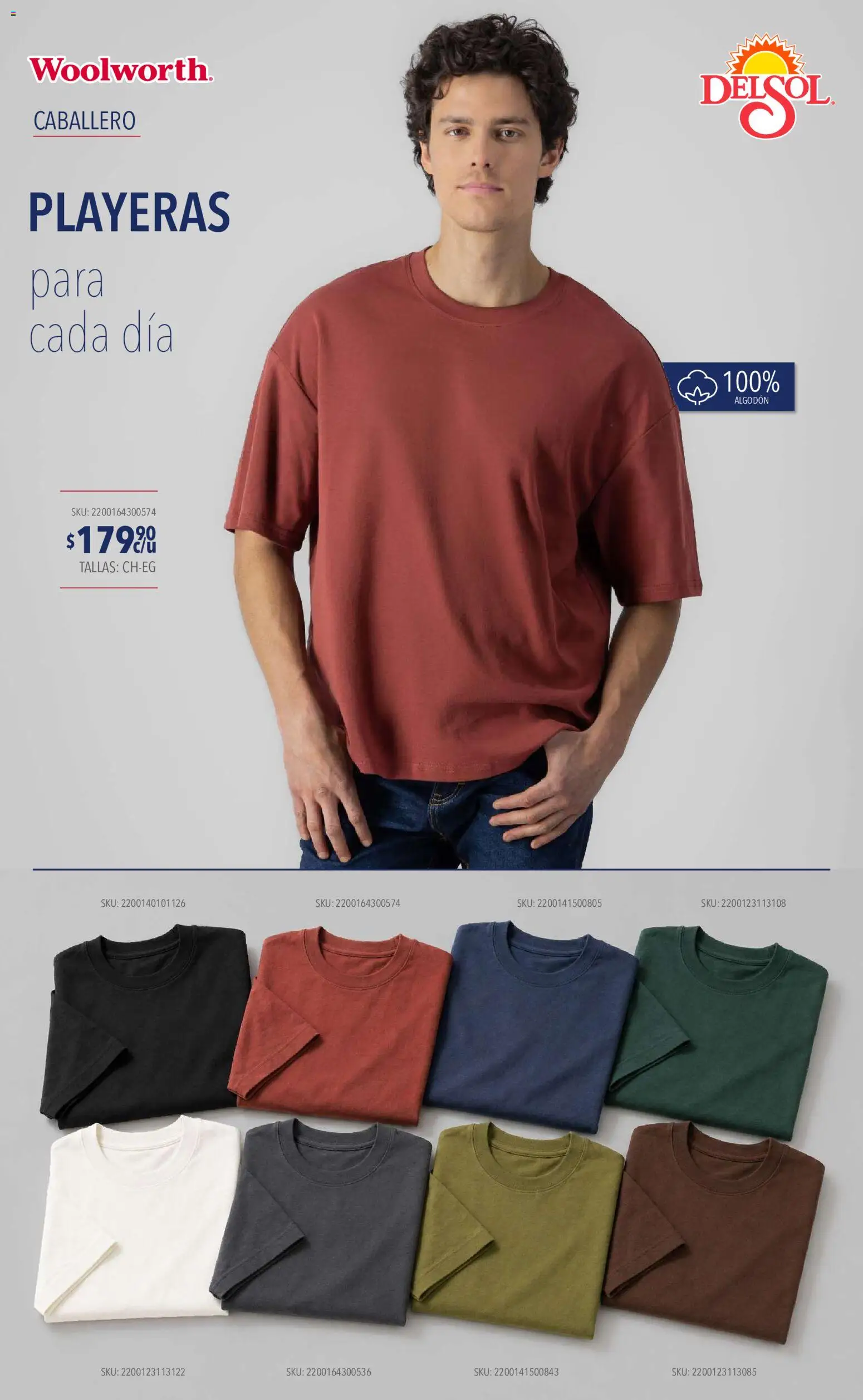 Vista previa las ofertas de la tienda Del Sol y Woolworth - Del Sol y Woolworth catálogo Moda Esenciales desde el 10/09/2026 