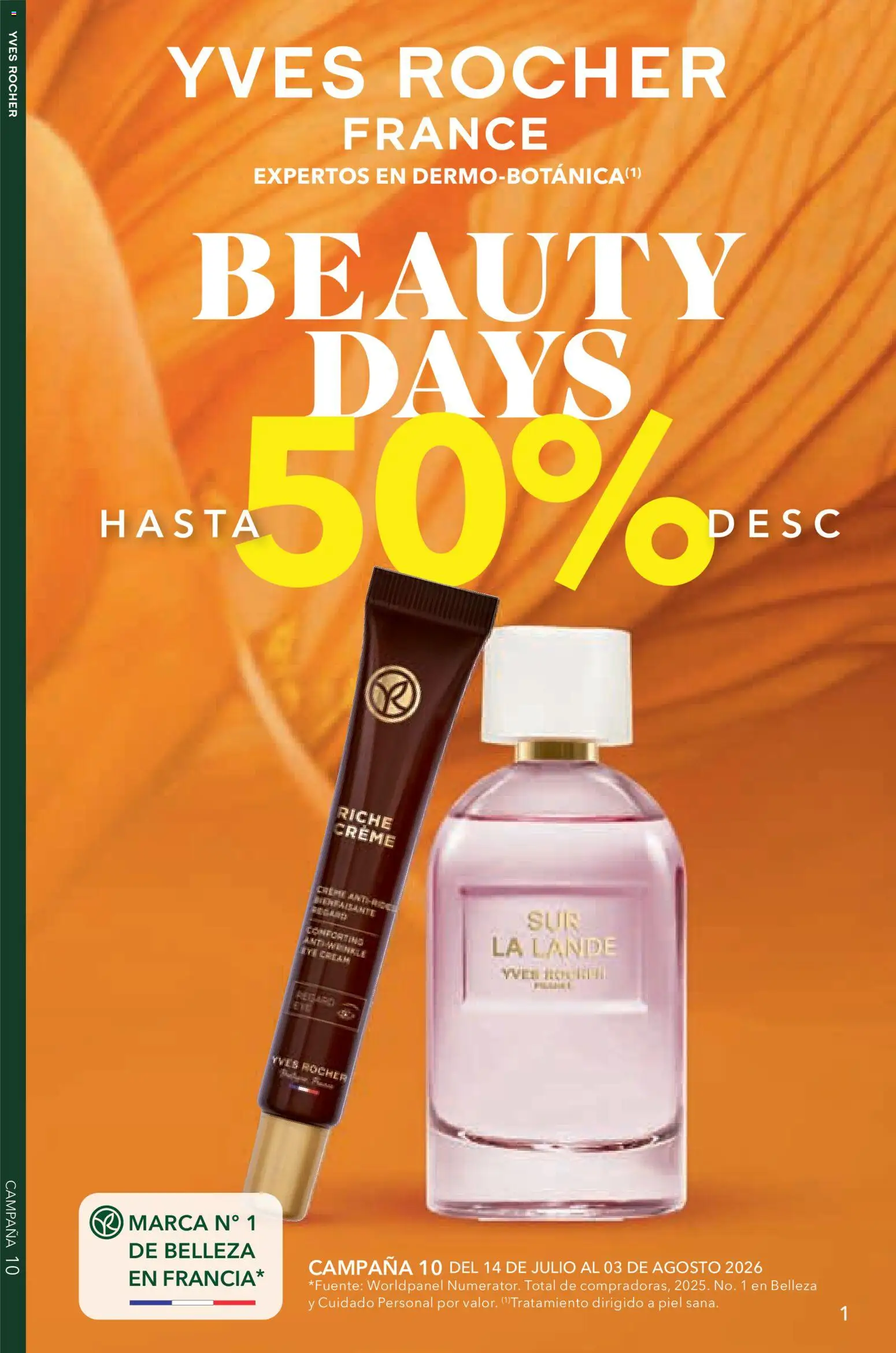 Vista previa las ofertas de la tienda Yves Rocher - Yves Rocher campaña 10 2026 desde el 14/07/2026 