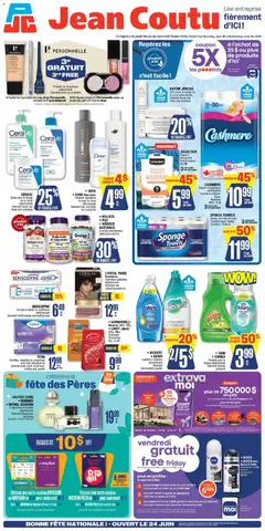Preview of leaflet Jean Coutu circulaire from shop Jean Coutu is valid from Jun 18, 2026