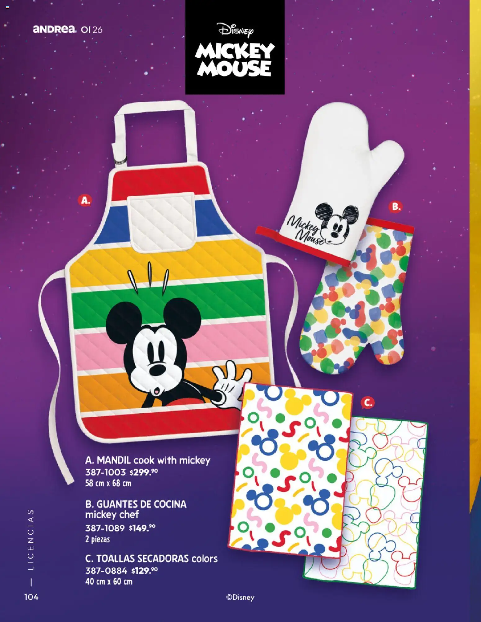 Vista previa las ofertas de la tienda Andrea - Andrea catálogo Home desde el 01/09/2026 