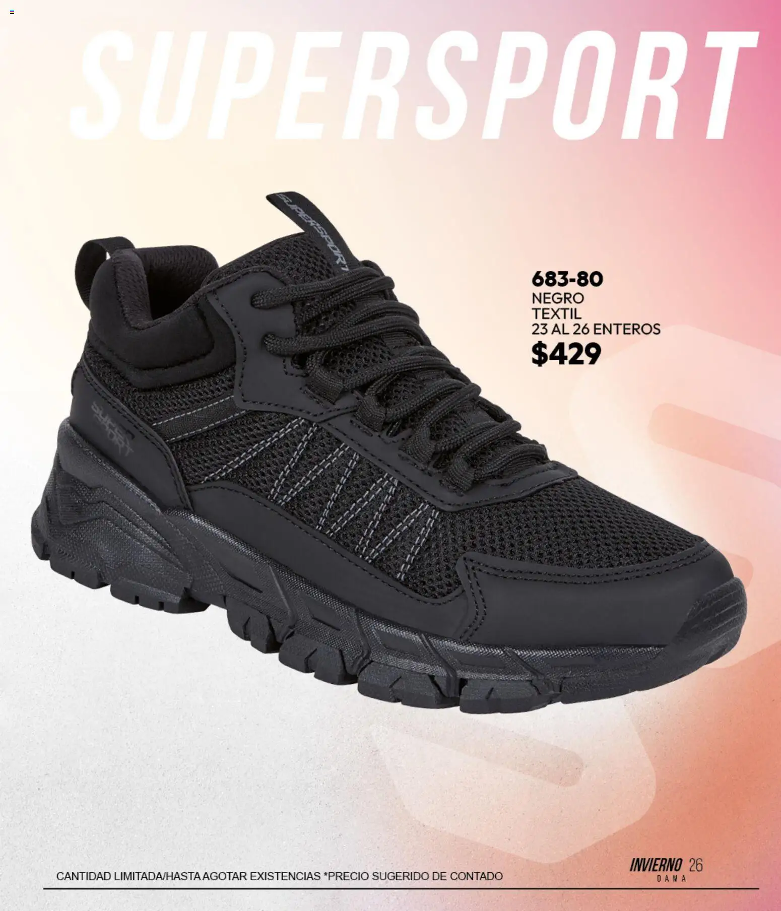 Vista previa las ofertas de la tienda Cklass - Cklass catálogo Sportbrands Dama Invierno desde el 11/09/2026 