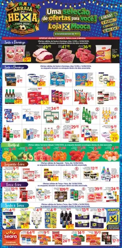Pré-Visualização do folheto "X Supermercados - Ofertas da semana" da loja X Supermercados válido a partir de 12/06/2026