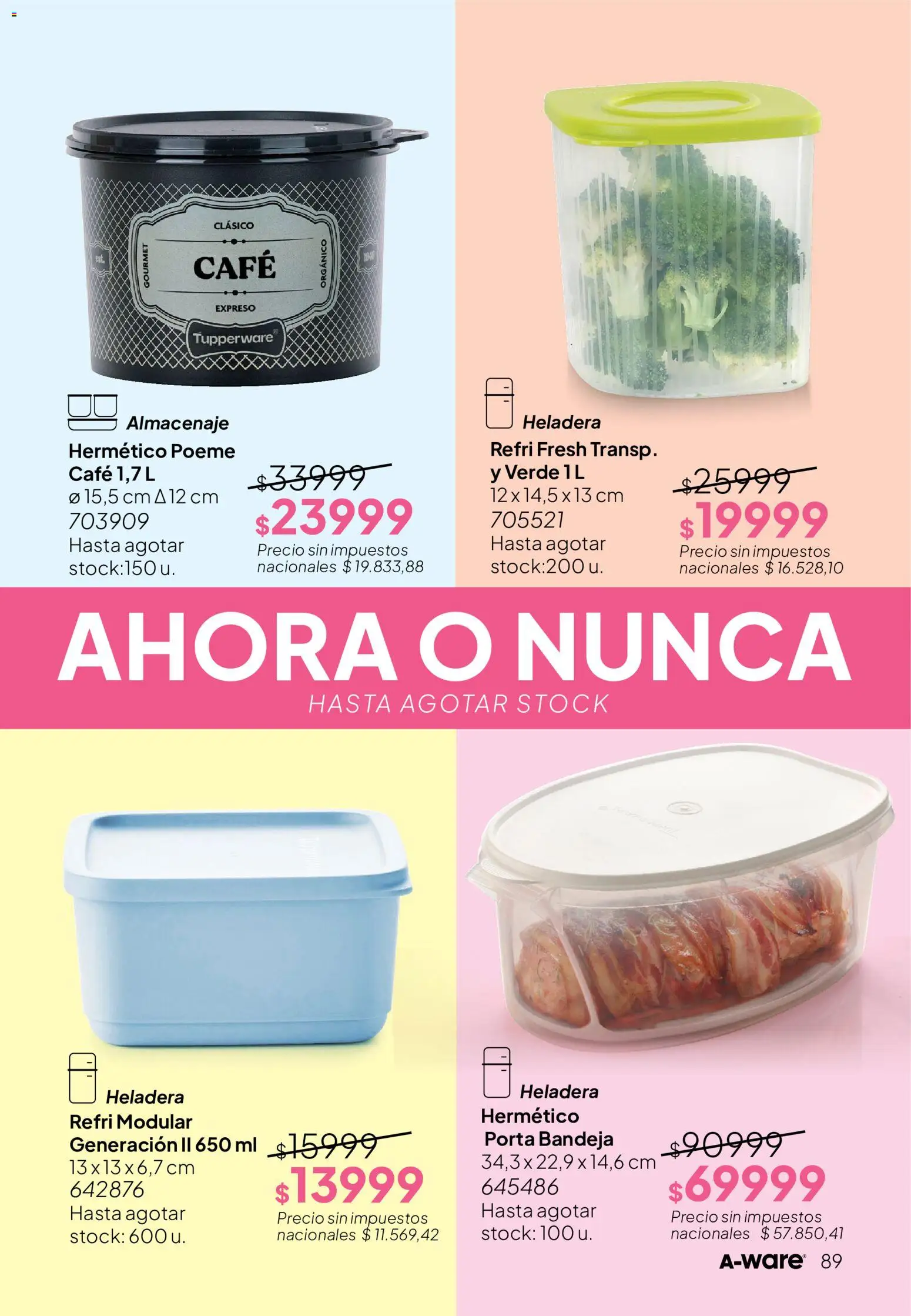 Vista previa del folleto de la tienda Tupperware válido desde el 01/09/2026 